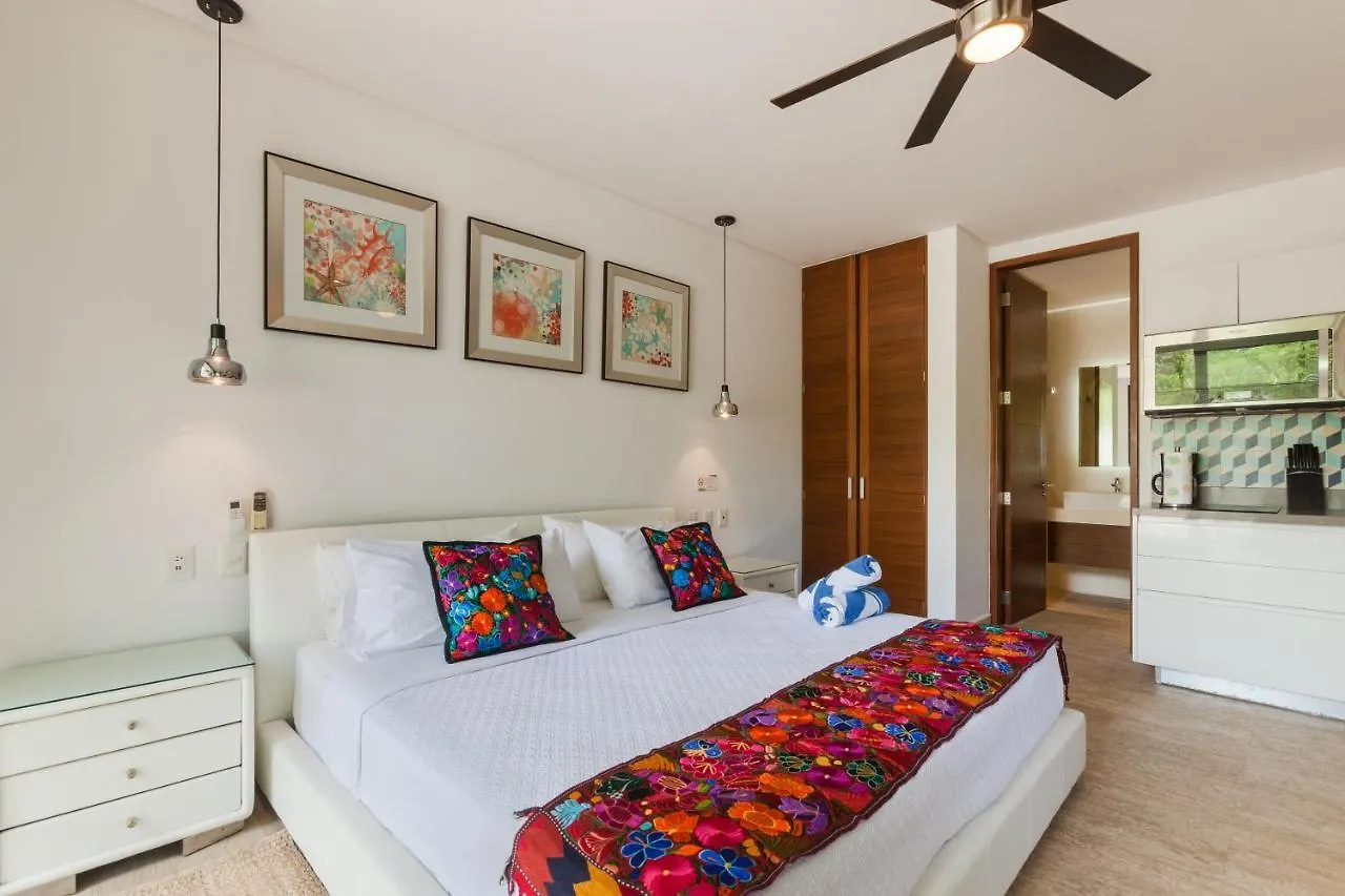 Apartment Mexican Style Studio With Free Spa & Gym Access Tulum Mexico